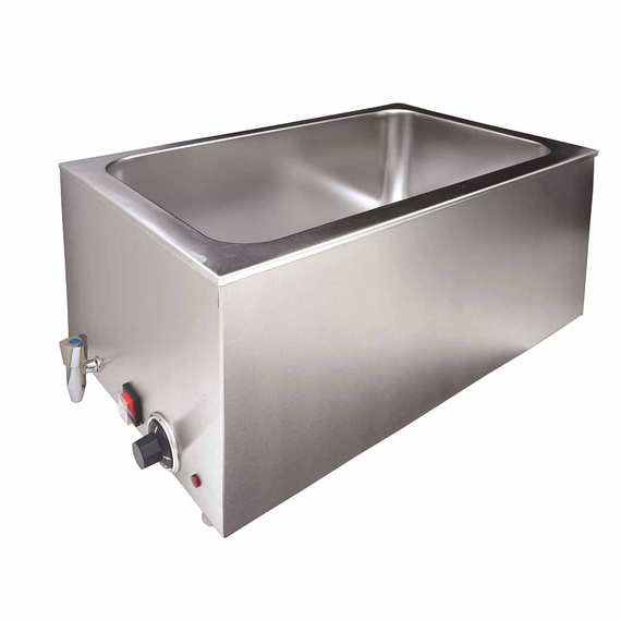 Vaiotec Bain-Marie mit Ablasshahn GN 1/1, 338 × 600 mm