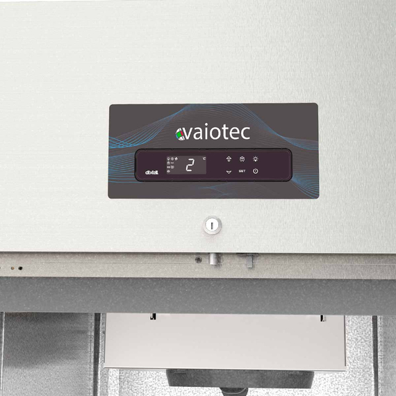 Vaiotec Topline Gewerbekühlschrank, 1-türig GN 2/1, 660 × 850 mm, Bild 3