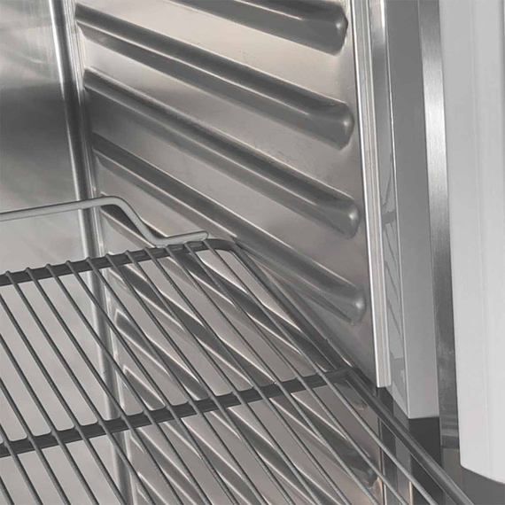 Vaiotec Topline Gewerbe-Tiefkühlschrank, 1-türig GN 2/1, 660 × 850 mm, Bild 10