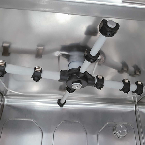 Vaiotec Gastro-Gläserspülmaschine 40x40, 230 Volt – Modell: VT-E GW40 DRD, 470 × 525 mm, Bild 4