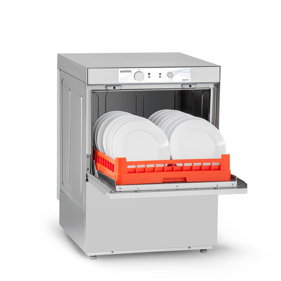 Vaiotec Gastro-Geschirrspülmaschine 50x50, 400 Volt – Modell: VT-E DW54 DRD, 600 × 600 mm, Bild 2