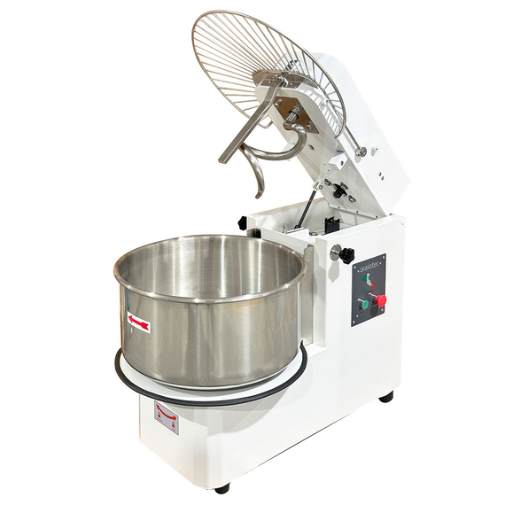 Vaiotec Gastro-Teigknetmaschine abnehmbarer Kessel – 50 Liter, 400 Volt, 935 × 535 mm