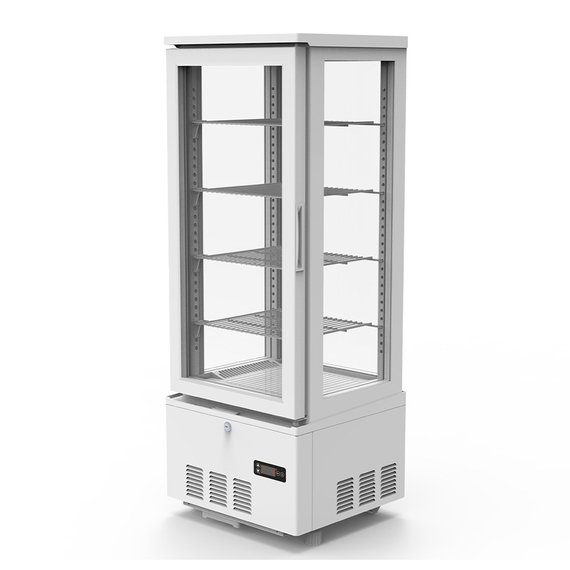Vaiotec Topline Gastro-Kühlvitrine 4-fach, 92 Liter weiß, 434 × 398 mm, Bild 3