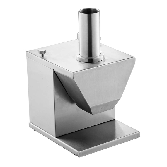 Vaiotec Currywurstschneider elektrisch – 2 Klingen, 244 × 188 mm