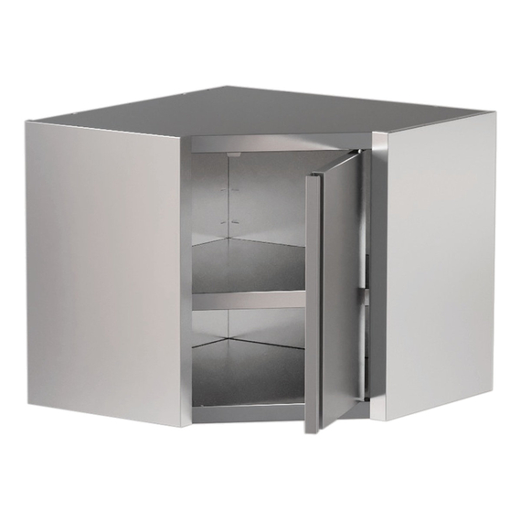 Vaiotec Topline Eckwandhängeschrank, Flügeltür, 700 × 700 mm