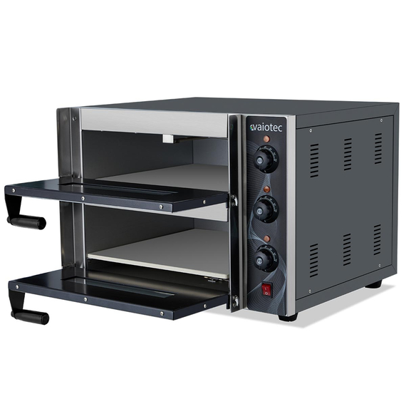 Vaiotec Elektro Pizzaofen mit 2 Backkammern, 585 × 570 mm, Bild 2
