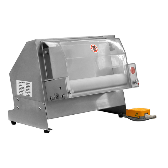 Vaiotec Teigausrollmaschine, Ø10 – 30 cm, 480 × 367 mm, Bild 4