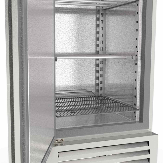 Vaiotec Topline Gastro-Reifeschrank Dry-Aging 2 Zonen, Edelstahl, Abtropfen und Trocknen, 245 + 245 Liter, 680 × 735 mm, Bild 3