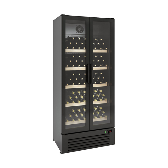 Vaiotec Topline Weinkühlschrank Schwarz, 333 Liter, 750 × 510 mm