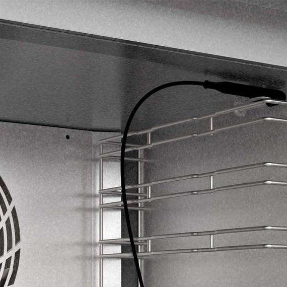 Vaiotec Topline Gastro-Schockfroster Edelstahl, für 3x GN 1/1 (40 mm), Aggregat rechts, 715 × 700 mm, Bild 3