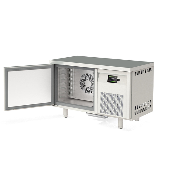 Vaiotec Topline Gastro-Schockfroster Edelstahl, für 7x GN 1/1 (40 mm), Aggregat rechts, 1350 × 700 mm, Bild 2