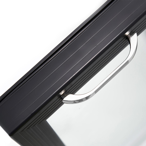 Vaiotec Gastro-Barkühlschrank schwarz, 1 Glastür, Höhe 900 mm, 600 × 520 mm, Bild 3