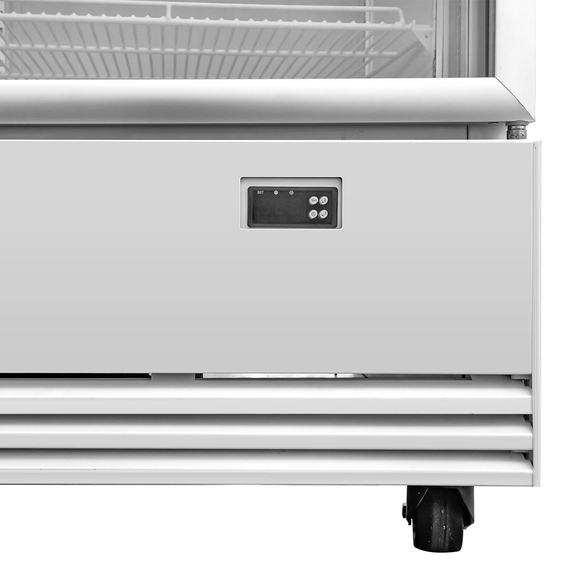 Vaiotec Topline Gastro-Getränkekühlschrank 1 Tür, 570 Liter XL,weiß, 750 × 742 mm, Bild 6