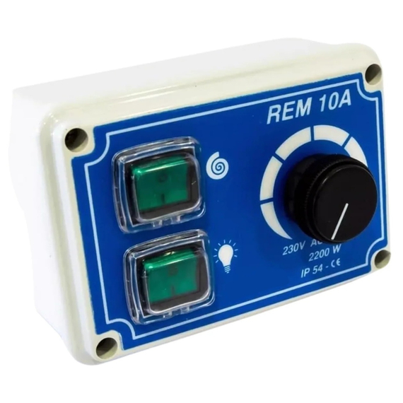Vaiotec Drehzahlregler manuell, Radialventilatoren, Airboxen, max. 10A, IP55, 130 × 85 mm, Bild 2