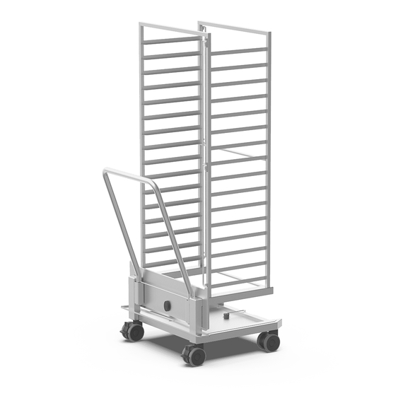 UNOX QUICK.Load XEBTL-16EU QUICK.Load Trolley Chloridbeständiger Edelstahl AISI 316L