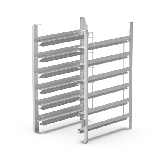 UNOX Einhängegestelle GN1/1 + 600x400 für Öfen XUC054 Seitliche Stützen für Öfen und Gärschränke