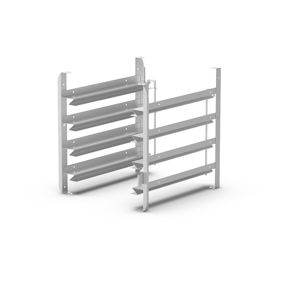 UNOX Einhängegestelle GN1/1 + 600x400 für Öfen XUC055 Seitliche Stützen für Öfen und Gärschränke