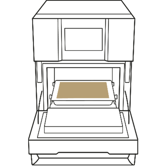 UNOX Antihaft-Backfolie XUC294 Platten und Behälter für Speed-Öfen 300x300