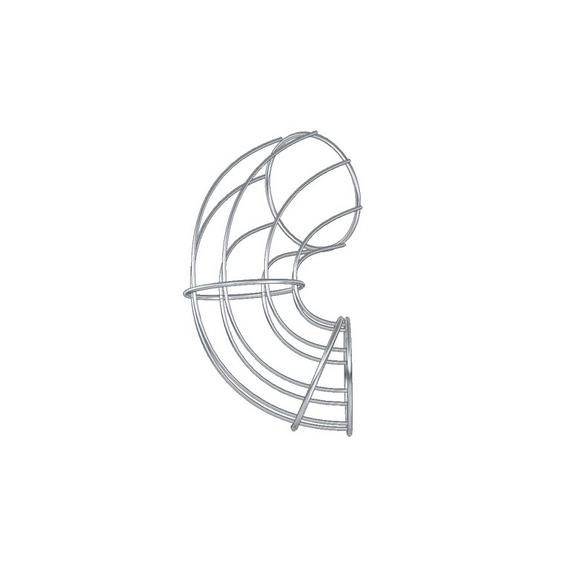 Zumex Gebogene Zuführschiene Speed PRO / Plus Kit L – Ersatzteil für Speed S+ Plus und Speed Up