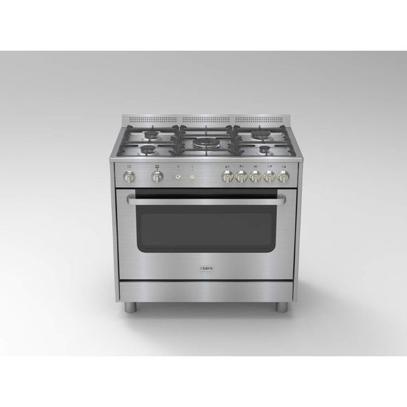 SARO Multifunktionsherd Gas/Gas Modell TS95C71X, Bild 2