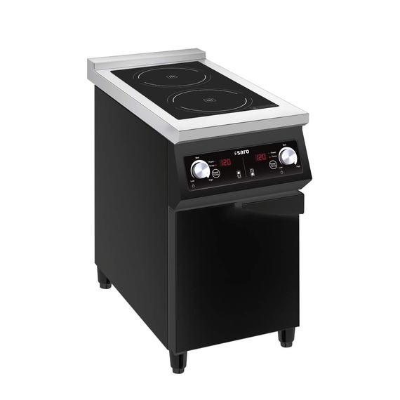 SARO Induktionsherd mit 2 Feldern Modell JOHANN