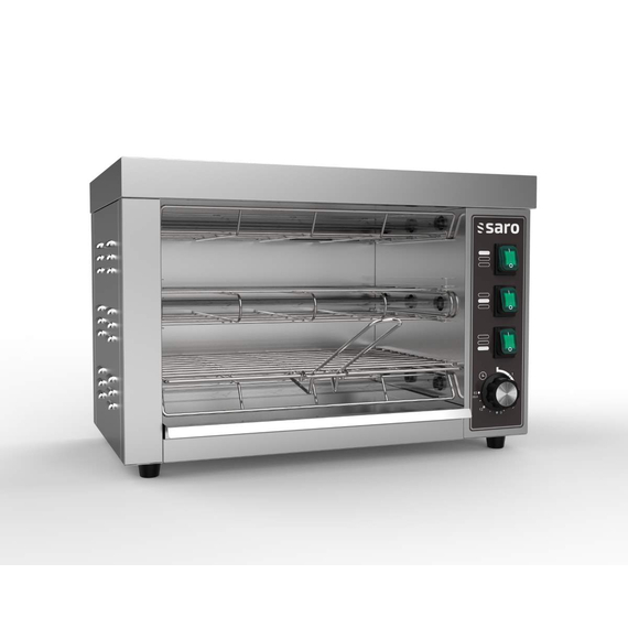 SARO Doppelter Quarzröhren-Toaster Modell ALIVA