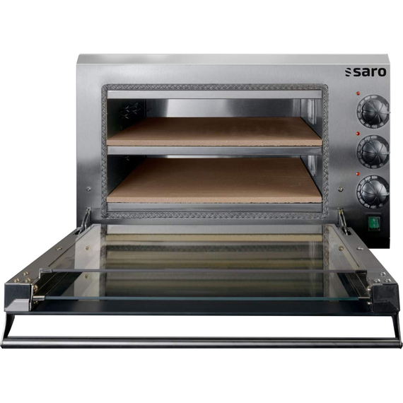 SARO Mini-Pizzaofen für 2 Pizzen Modell ETNA 2, Bild 2