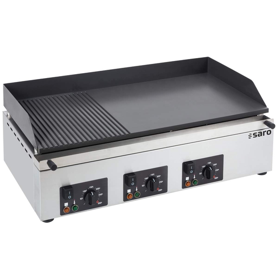 SARO Griddleplatte Modell GPK 810 1/3 gerillt 2/3 glatt