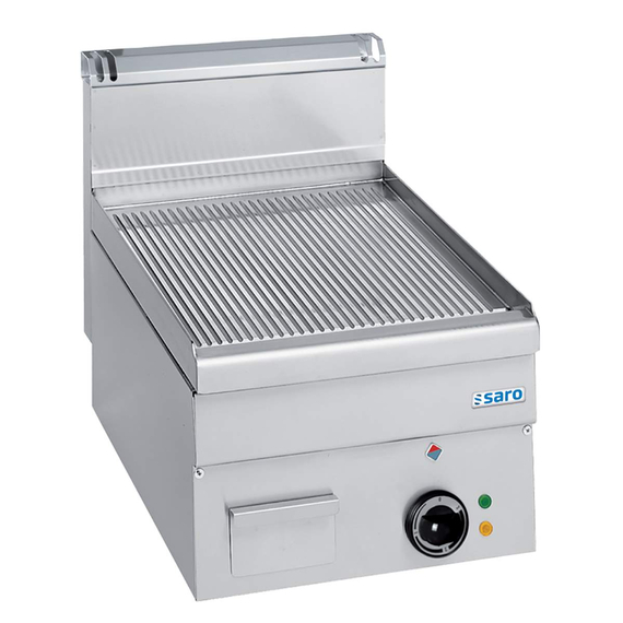 SARO Elektrogrillplatte, gerillt, Tischmodell EFT46R