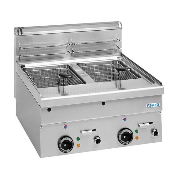 SARO Elektro-Fritteuse 10+10 L Tischmodell EF66