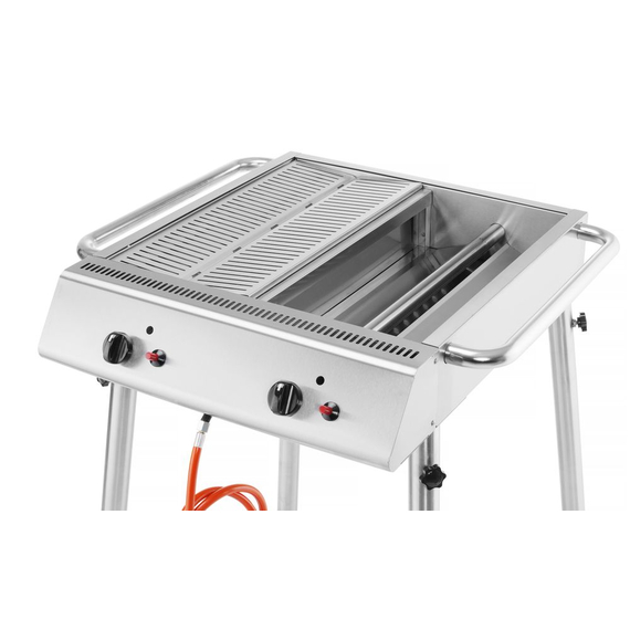 Hendi Gasgrill Xantos, 9,5kW, 770x710x(H)870mm, Bild 9