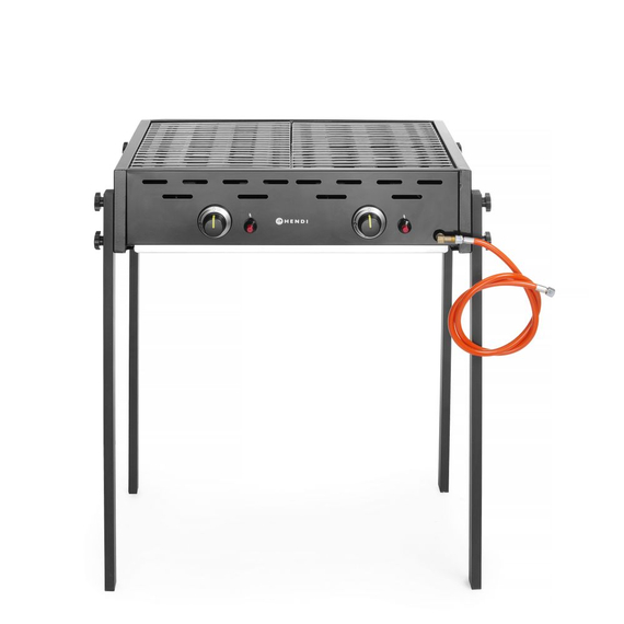 Hendi Gasgrill Roast-Master Pro Schwarz, Schwarz, 11,6kW, 790x560x(H)900mm, Bild 7