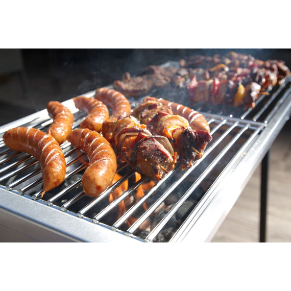 Hendi Holzkohlegrill Patio, 770x380x(H)760mm, Bild 7