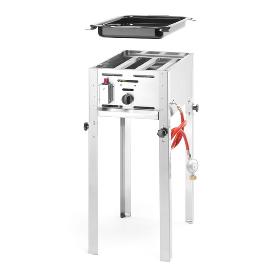 Hendi Grill-Master Mini, 5,8kW, 340x540x(H)840mm, Bild 3