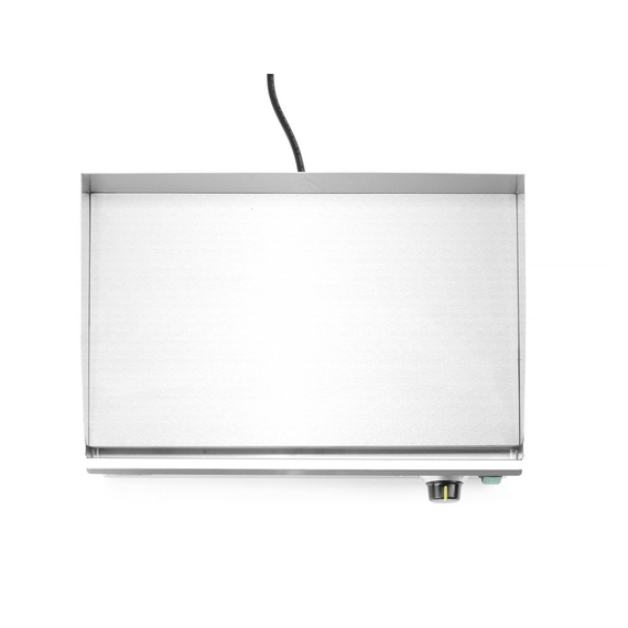 Hendi Grillplatte glatt, Kitchen Line, 220-240V/2400W, 527x404x(H)233mm, Bild 5