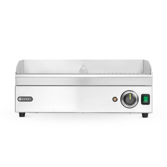 Hendi Grillplatte halb gerillt, Kitchen Line, 220-240V/2400W, 527x404x(H)233mm, Bild 3