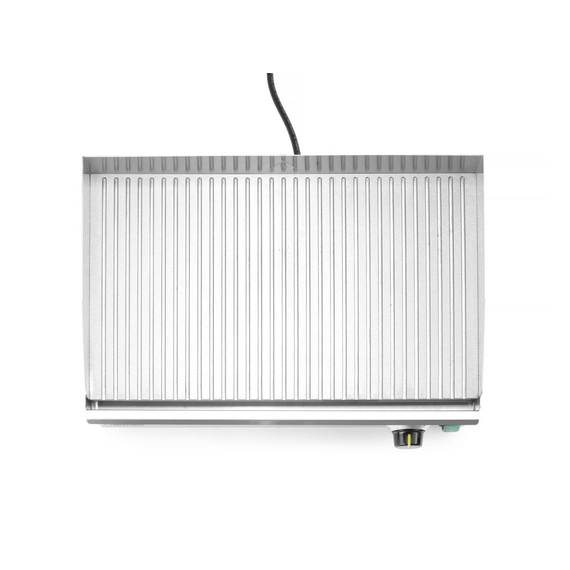 Hendi Grillplatte gerillt, Kitchen Line, 220-240V/2400W, 527x404x(H)233mm, Bild 5