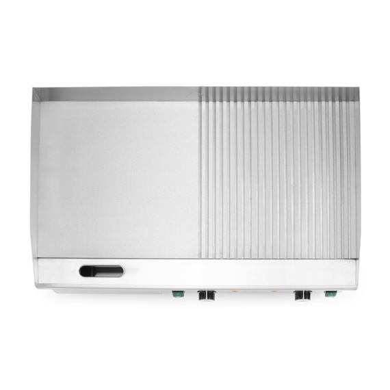 Hendi Grill, halb glatt, halb gerippt, Budget Line, 400V/4400W, 720x460x(H)241mm, Bild 5
