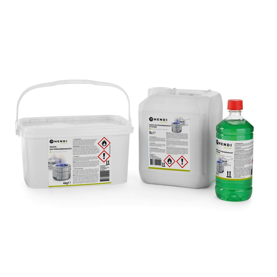 Hendi Chafing Dish Brennpaste - Flasche, Transparent, Bild 5