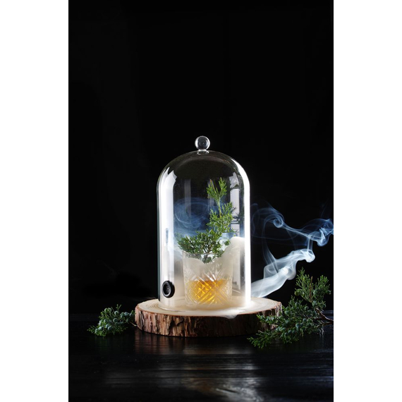 Hendi Glasglosche mit Lüftungsöffnung, Cocktail-Glosche, ⌀130x(H)282mm, Bild 3