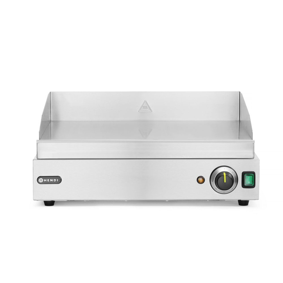 Hendi Grillplatte, Profi Line, glatte Ausführung, 230V/2400W, 527x404x(H)233mm, Bild 3