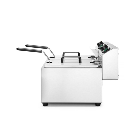 Hendi Fritteuse Profi Line, 2×8 l, Profi Line, 16L, 230V/7000W, 605x460x(H)369mm, Bild 9