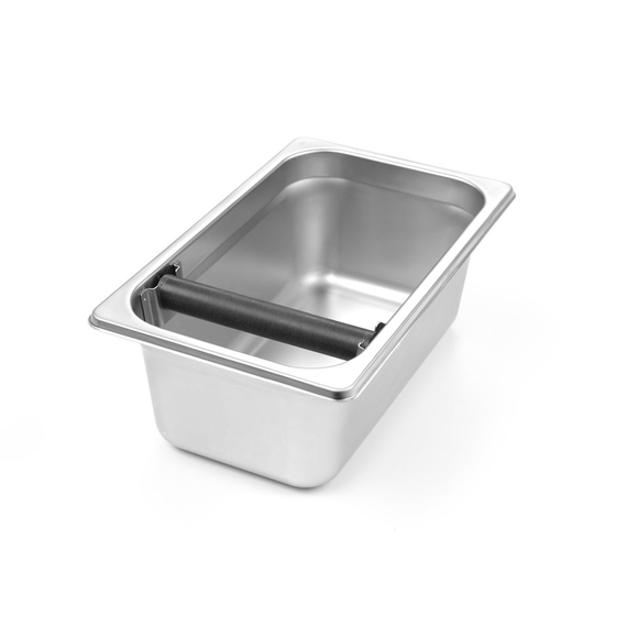 Hendi Kaffeesatz-Abklopfbehälter, GN 1/4, 265x162x(H)100mm, Bild 3