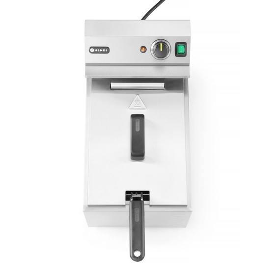 Hendi Fritteuse XL mit Ablasshahn GOLIATH, 10L, 400V/10200W, 300x585x(H)392mm, Bild 7