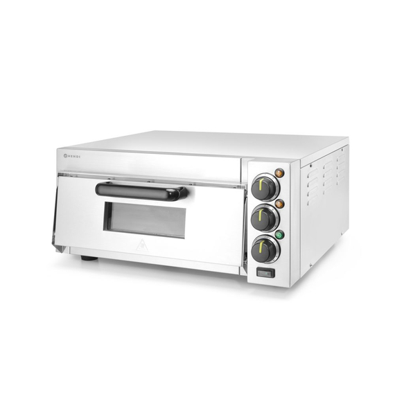 Hendi Pizzaofen kompakt, Silber, 230V/2000W, 580x560x(H)275mm, Bild 7
