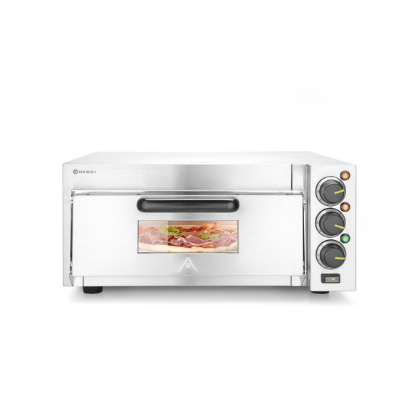 Hendi Pizzaofen kompakt, Silber, 230V/2000W, 580x560x(H)275mm, Bild 9