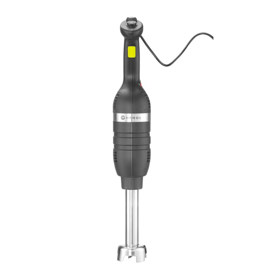 Hendi Stabmixer 350 mit variabler Geschwindigkeit und 250mm langem Stab, Schwarz, 230V/350W, ⌀100x666mm, Bild 5