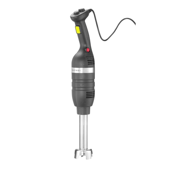 Hendi Stabmixer 350 mit variabler Geschwindigkeit und 250mm langem Stab, Schwarz, 230V/350W, ⌀100x666mm, Bild 7