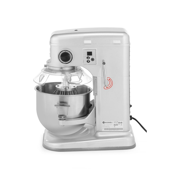 Hendi Planetenrührer, Kitchen Line, 7L, Silber, 220-240V/650W, 317x440x(H)490mm, Bild 3