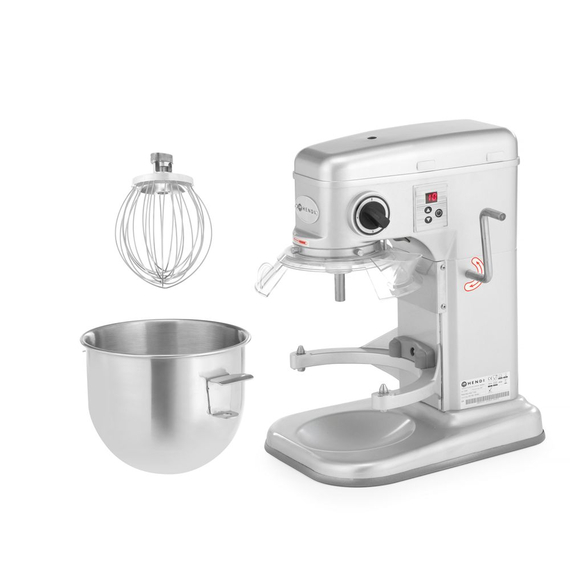 Hendi Planetenrührer, Kitchen Line, 7L, Silber, 220-240V/650W, 317x440x(H)490mm, Bild 9